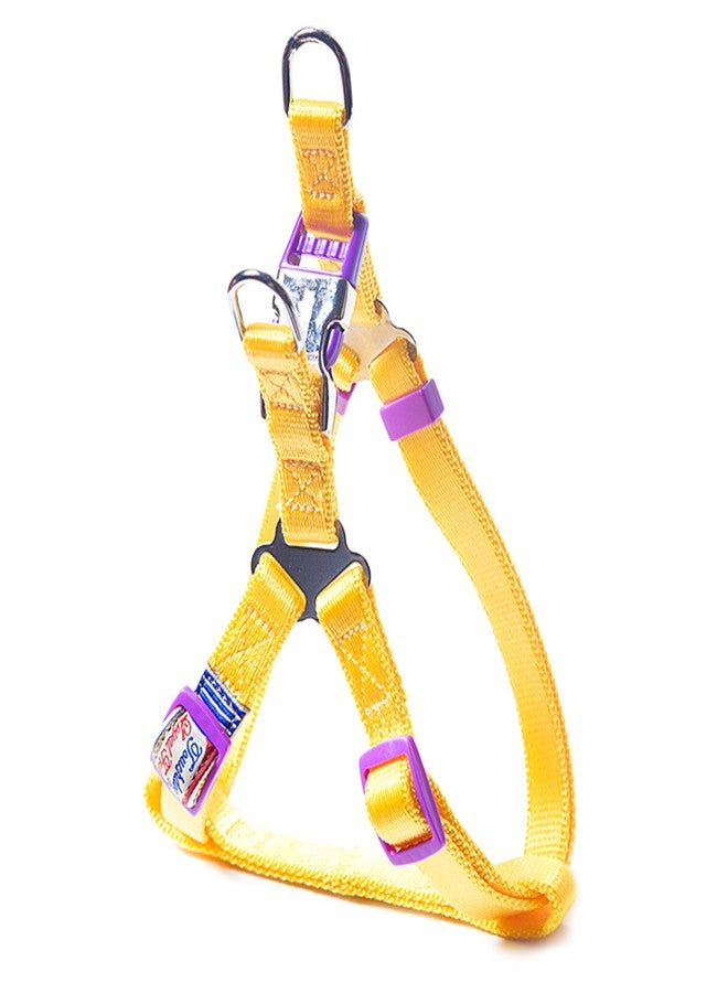 Touchdog Harness and Lead Set, Yellow (15mm) - Image 1